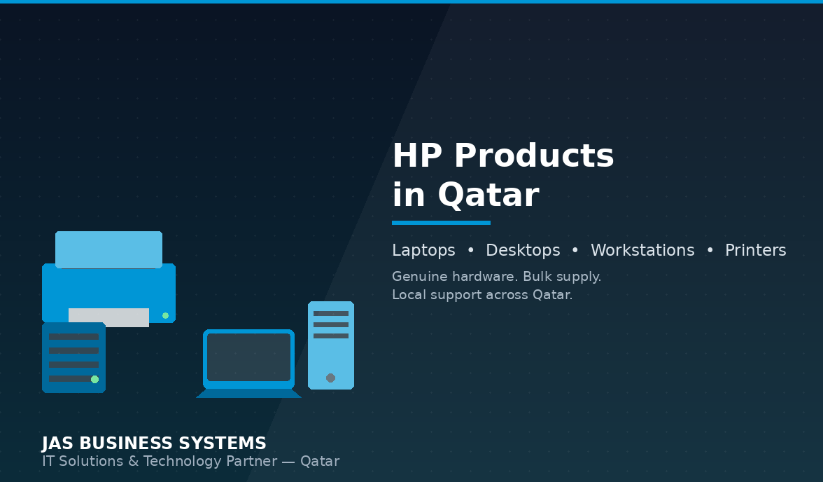 HP Products in Qatar: Laptops, Desktops, Workstations & Printers for Every Business Need